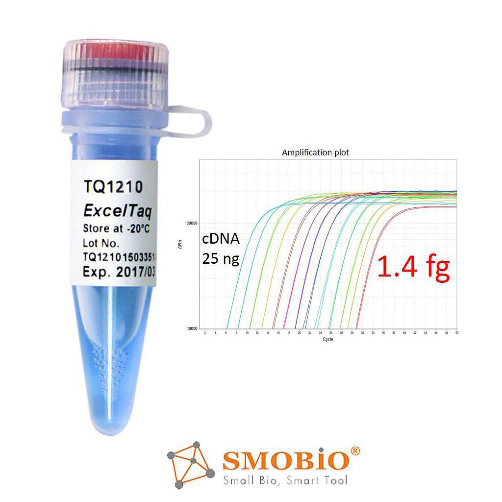 [TQ1210] [TQ1210] ExcelTaq™ 2倍高特異性染劑快速定量PCR檢測試劑盒(含參比染料) , 200 RXN